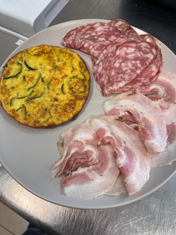 Piatto del pranzo