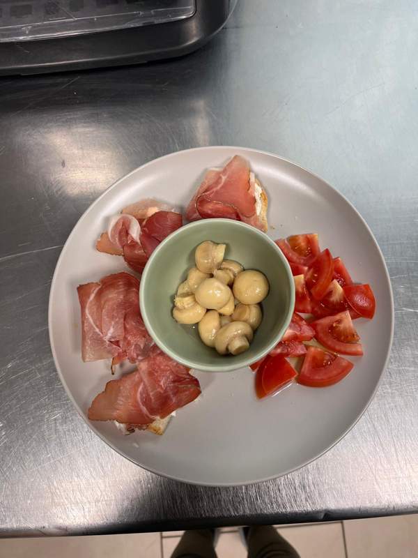 Piatto del pranzo