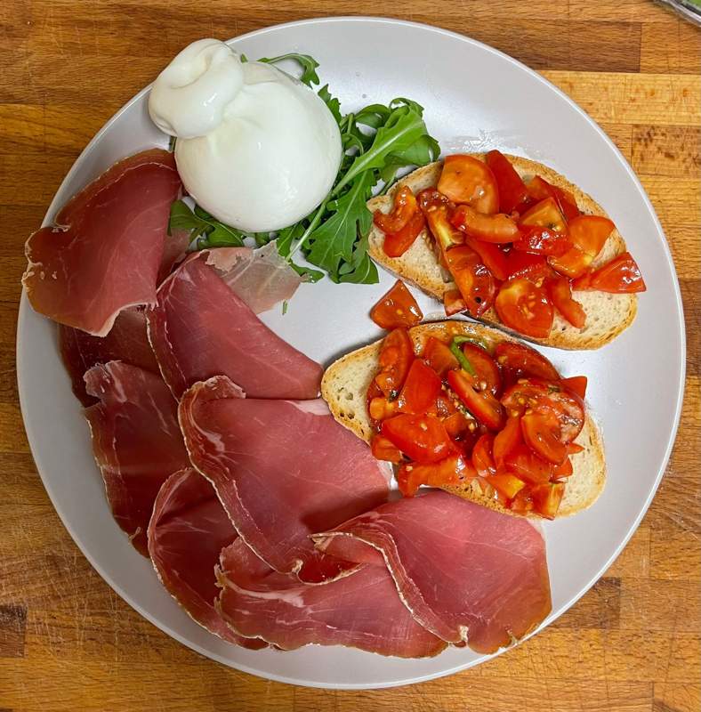 Piatto del pranzo