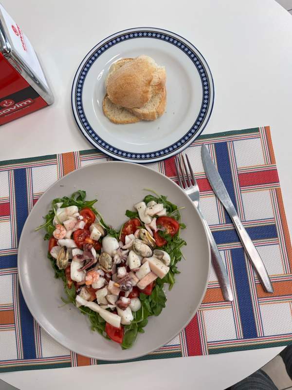 Piatto del pranzo